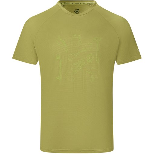 Produktbild von Dare 2b Tech II T-Shirt Herren - ZWY GoldnCypress