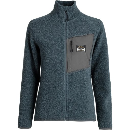 Foto de Lundhags Chaqueta Polar Mujer - Flok Wool Pile - Dk Sky blue 71000