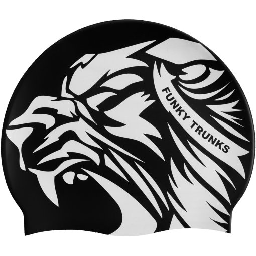 Foto de Funky Trunks Gorro de Baño de Silicona - Roar Energy