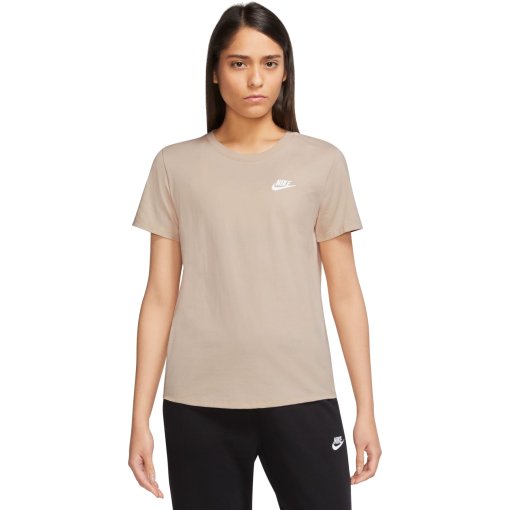Foto de Nike Camiseta Mujer - Sportswear Club - sanddrift/white DX7902-126