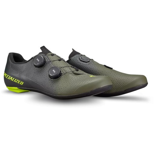 Immagine prodotto da Specialized Scarpe per Bici da Corsa - Torch 3.0 - Oak Green/Moss Green/Limestone