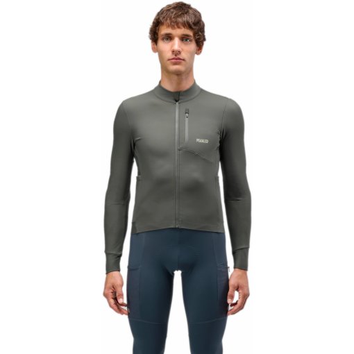 Zdjęcie: PEdALED Odyssey Koszulka Rowerowa z Długim Rękawem Mężczyźni - Charcoal Grey 27WJSOD