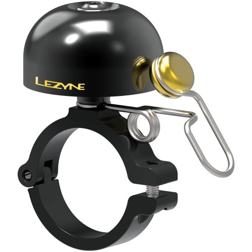 Photo produit de Lezyne Classic Brass Hard Mount Sonnette Vélo - noir
