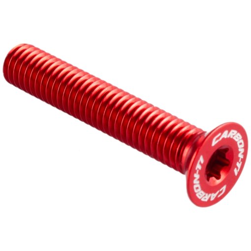 Immagine prodotto da Carbon-Ti Vite di Ricambio - X-Cap - con Logo - rosso