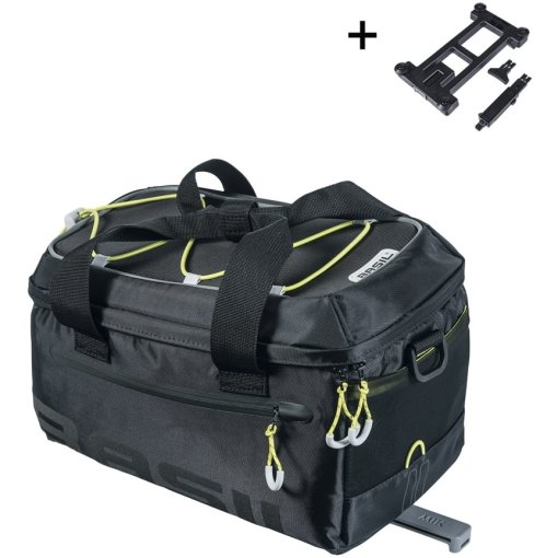Produktbild von Basil Miles Gepäckträgertasche MIK 2.0 - 8L - schwarz