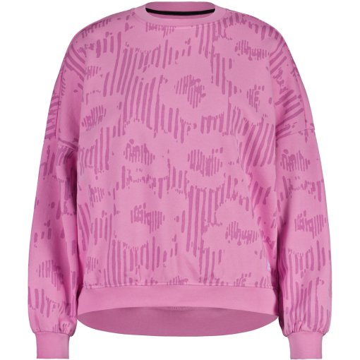 Foto de Maloja Sudadera Mujer - LauenaM. Organic - winter magnolia stripeflower 1224