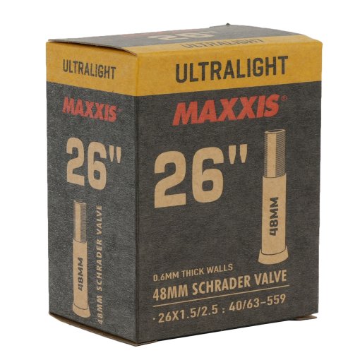 Kuva tuotteesta Maxxis Inner Tube - 26&quot; | UltraLight | AV 48mm