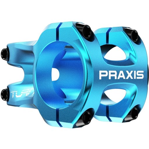 Immagine prodotto da Praxis Works Attacco Manubrio - Turn - 35mm | 0° - blu