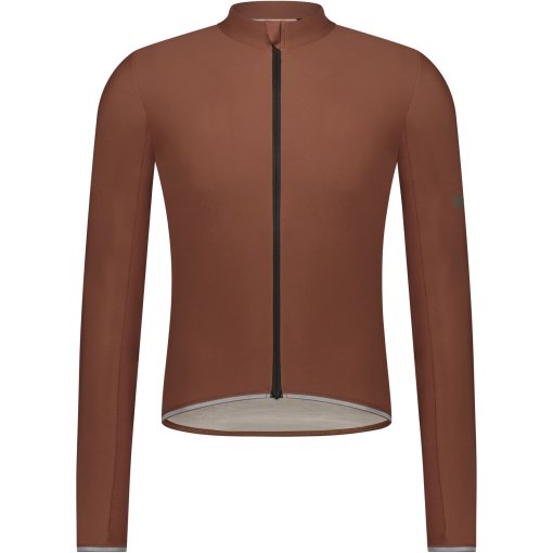 Photo produit de Shimano Maillot Vélo Homme - Evolve All Seasons Merino - mirror brown