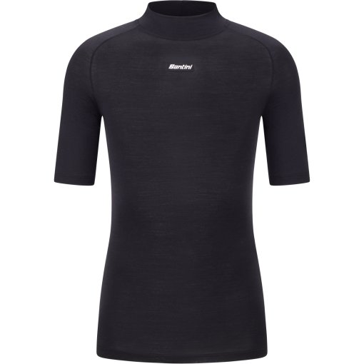 Foto de Santini Camiseta Interior Unisex - Lana BM001GLLN2S - negro NE