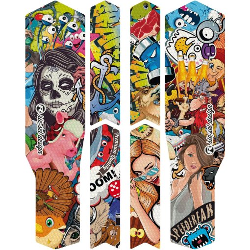 Immagine prodotto da rie:sel design Protezione per Fodero Orizzontale - chain:Tape 3000 - Stickerbomb Eyecatcher