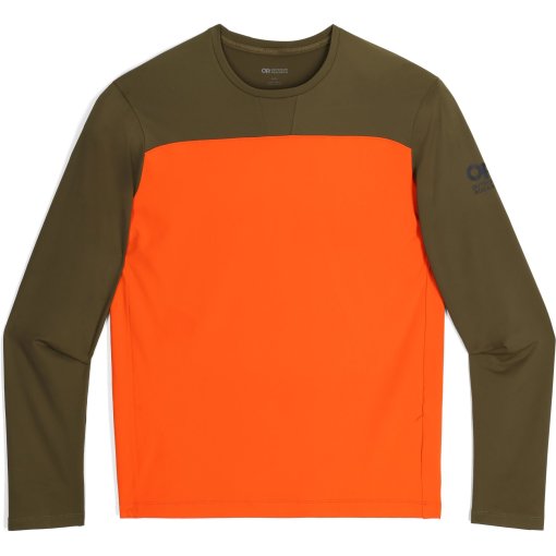 Foto de Outdoor Research Camiseta de Manga Larga Bicicleta de Montaña Hombre - Freewheel MTB - dark olive/spice