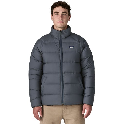Foto de Patagonia Plumífero Chaqueta Hombre - Reversible Silent - Smolder Blue