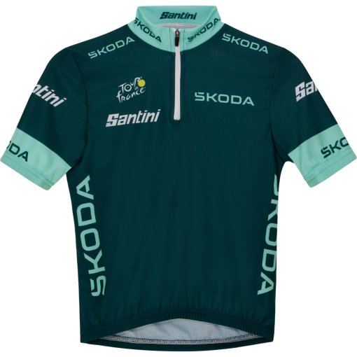 Immagine prodotto da Santini Maglia a Maniche Corte Bambino - Best Sprinter Tour de France™ 2025 Collection - TF940B1423TDFPNT - verde VE
