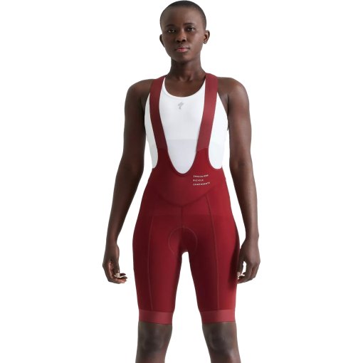 Foto de Specialized Culotte Corto con Tirantes Ciclismo Mujer - Foundation - garnet red