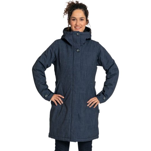 Foto de Elkline Abrigo Impermeable Mujer - GRACE - darkdenim