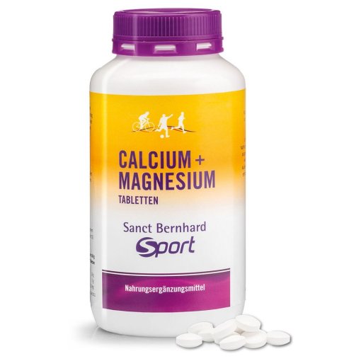Foto de Sanct Bernhard Sport Suplemento - Tabletas de Calcio-Magnesio - 400 piezas