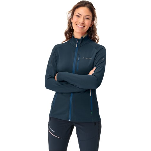 Foto de Vaude Chaqueta Polar Mujer - Elope II - dark sea