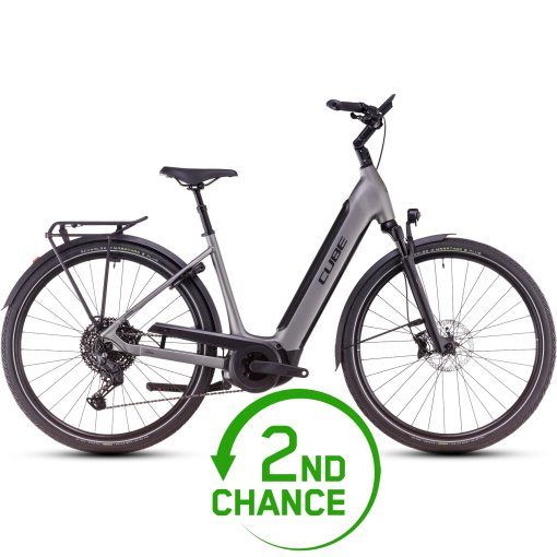 Produktbild von CUBE SUPREME HYBRID SLX 625 - Tiefeinstieg E-Bike - 2026 - grey / lunar - B-Ware