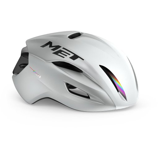Foto de MET Casco Bicicleta - Manta MIPS - White Holographic Glossy