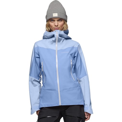 Foto de Norrona Chaqueta Mujer - falketind Gore-Tex - Allure/Cashmere Blue