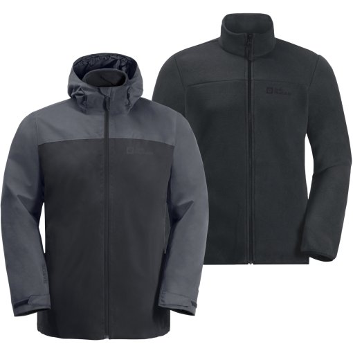 Foto de Jack Wolfskin Chaqueta 3 en 1 Hombre - Taubenberg - phantom