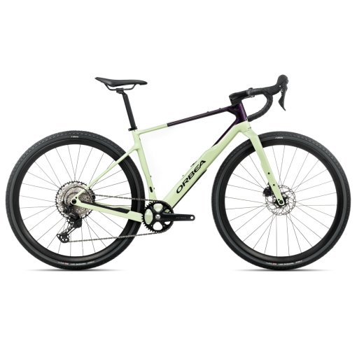 Immagine prodotto da Orbea Bici Gravel TERRA M30TEAM 1X - GRX RX822 - 2026 - Acid Gum - Fantasy Purple Carbon (gloss)