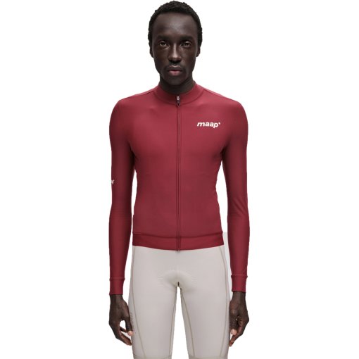 Billede af MAAP Training Thermo 2.0 Langærmet cykeltrøje til herrer - pomegranate