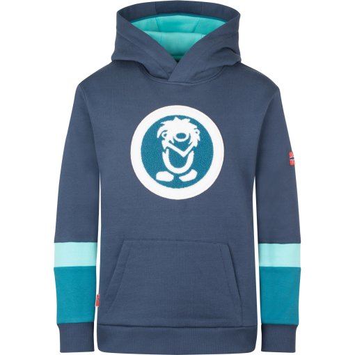 Foto de Trollkids Sudadera con Capucha Niño - Troll XT - Mystic Blue/Dark Marine/Arctic Blue