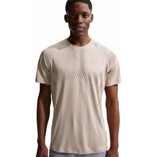 Picture of Nike Stride Dri-FIT ADV Short-sleeved running top Men - cream II/mink brown IF2088-236