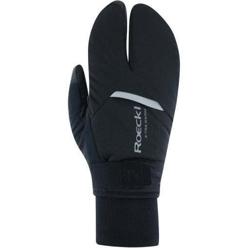 Foto de Roeckl Sports Guantes Ciclismo - Villach 3 Lobster - negro 9000
