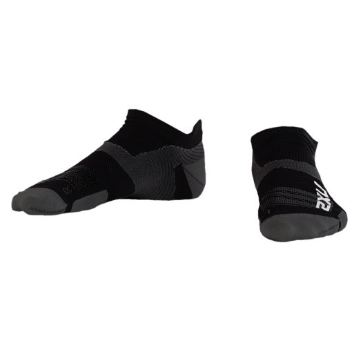 Foto de 2XU Calcetines Hombre - Vectr Ultralight No Show - black/titanium