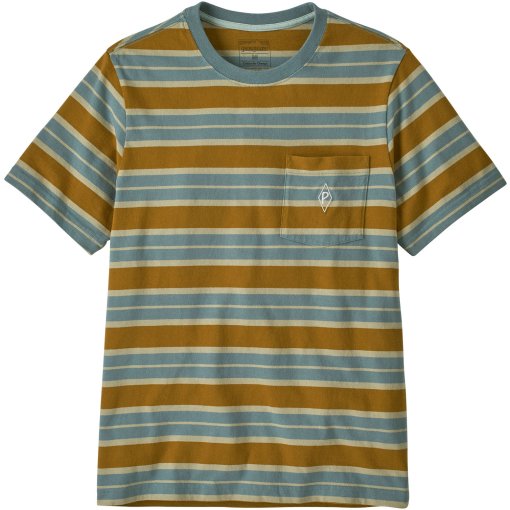 Kuva tuotteesta Patagonia Midweight Water People Mark Pocket Miesten t-paita - Big Wall: Blue Sage