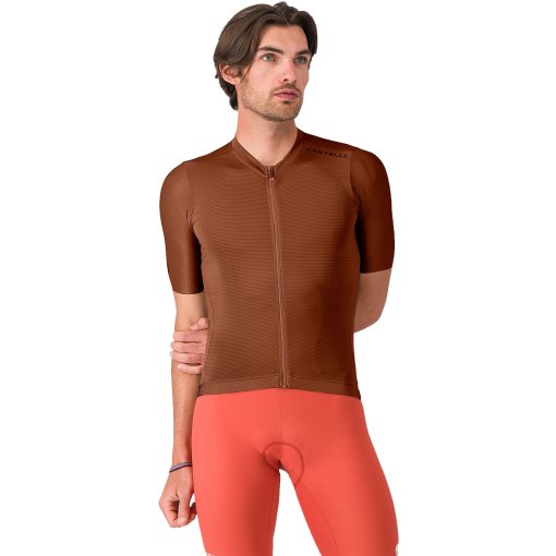 Productfoto van Castelli Espresso 2 Herentrui met korte mouwen - deep mocha 227