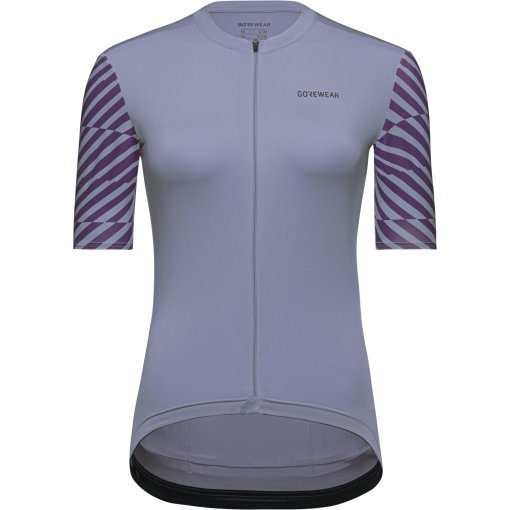 Productfoto van GOREWEAR Swiftride Optical Damesfietsshirt met korte mouwen - amethyst grey / purple indigo DFDE
