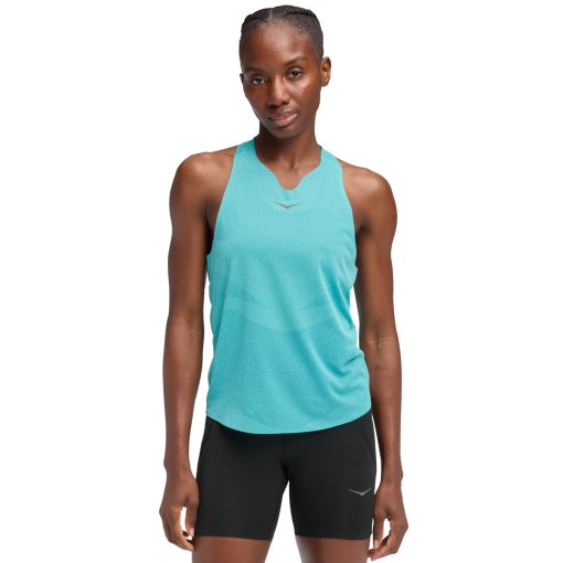 Foto de Hoka Camiseta sin Mangas Mujer - Race Day - cielo blue