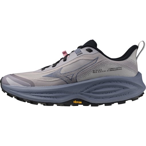 Photo produit de Mizuno Neo Daichi 10 Chaussures trail running pour femmes - Dapple Gray/Wild Wind/Vulcan