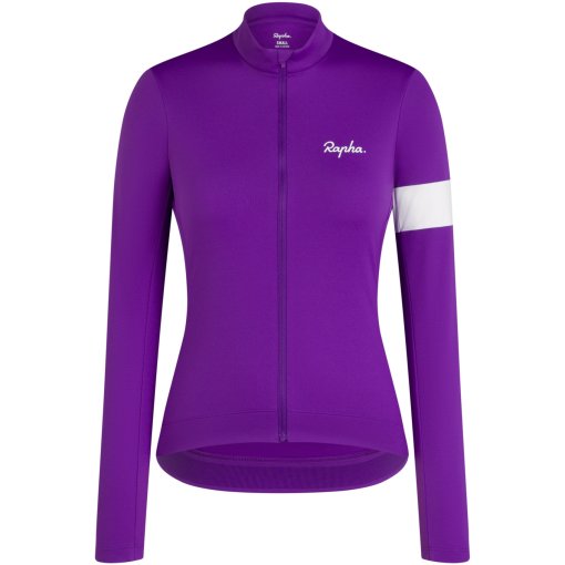 Foto de Rapha Maillot de Manga Larga Mujer - Core Thermal - ultraviolet/white