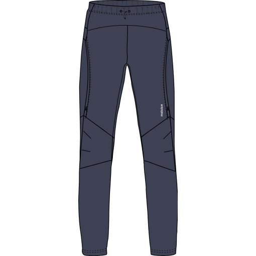 Picture of Maloja CristinaM. Nordic Hybrid Softshell Pants Women - night sky 8325