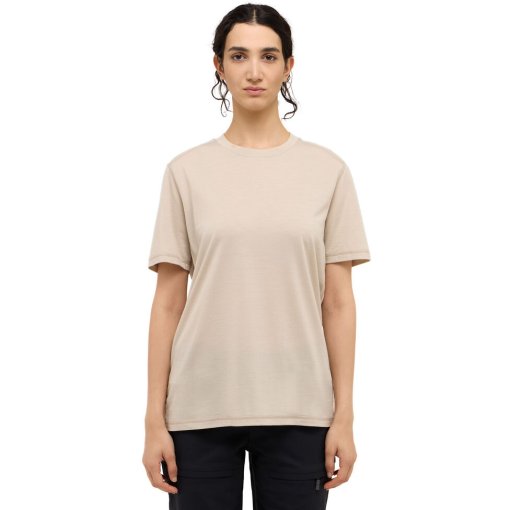 Foto de Haglöfs Camiseta Mujer - Kaise Wool - chalk beige 5S9