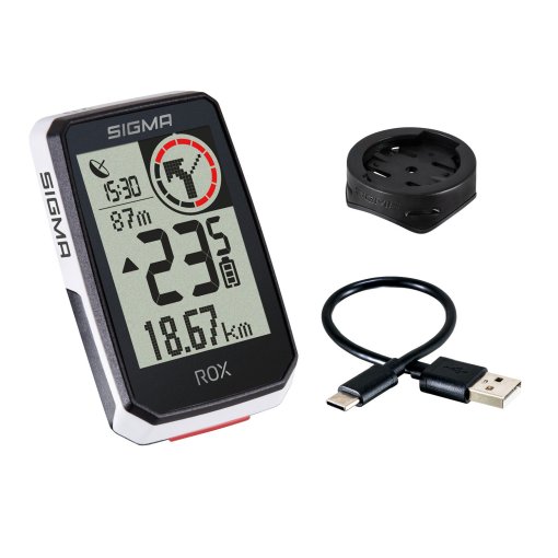 Produktbild von SIGMA ROX 2.0 GPS Fahrradcomputer - weiß