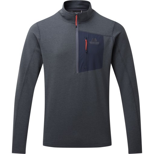 Foto de Mountain Equipment Camiseta de Manga Larga Hombre - Lumiko Zip T ME-005360 - ombre blue/cosmos