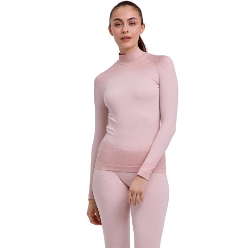 Produktbild von Falke Maximum Warm Trend Langarmshirt Damen - off-white 2040