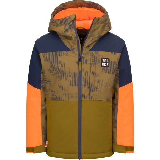 Produktbild von Trollkids Lifjell XT Jacke Kinder - Spruce Green/Navy