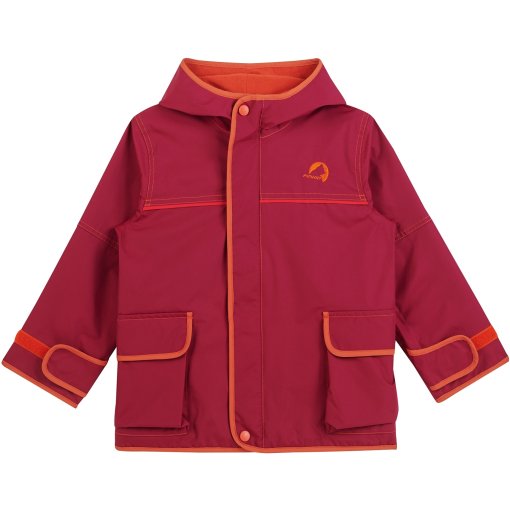 Photo produit de Finkid TUULIS EKO Veste d&#039;Extérieur Zippée - Parka Outdoor Enfant - beet red/fox