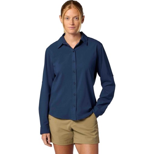 Photo produit de Marmot AirExchange Chemise à manches longues pour femmes - nightfall navy