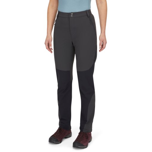 Foto de Rab Pantalones Mujer - Torque Mountain - anthracite/negro