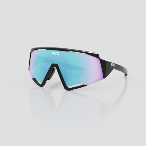 KOO Spectro Sunglasses - Black - Turquoise Mirror | BIKE24 KOO Spectro Sunglasses - Black - Turquoise Mirror | BIKE24