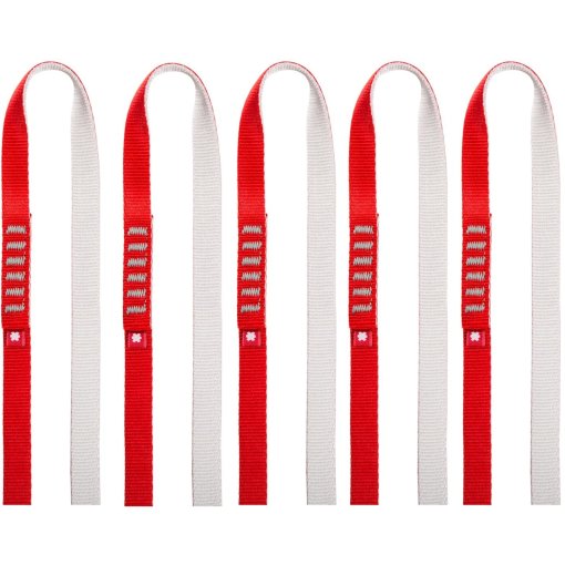 Productfoto van Ocún O-Sling Eco-PES 16 mm Lus - Set van 5 - 100 cm red