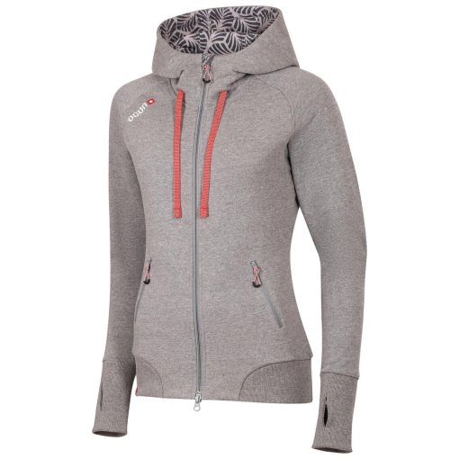 Immagine prodotto da Ocún Giacca con Cappuccio Donna - Hoodie Zipper - grey paloma/silver scone